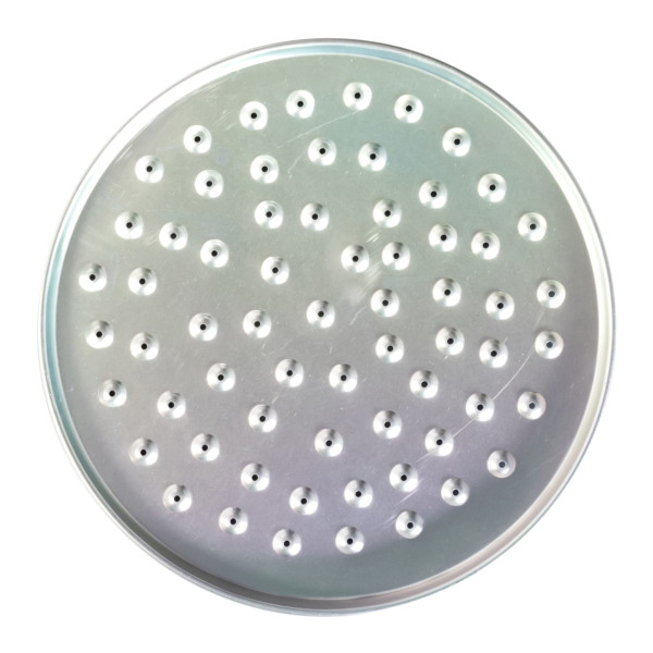 Sanal Fırın - Pastane ve Fırıncılık Malzemeleri Almetal Pizza Tavası, Alüminyum, Delikli, 28 cm