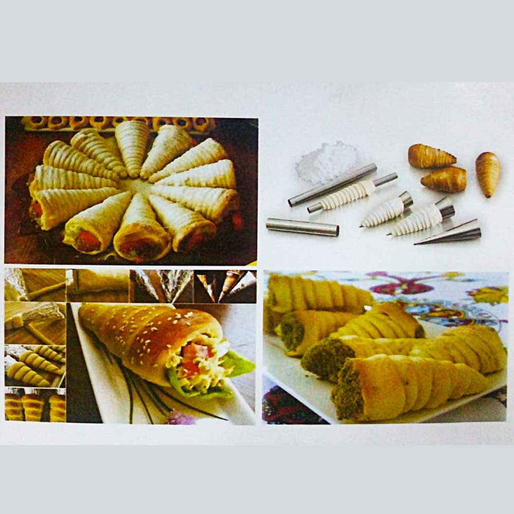 Sanal Fırın - Pastane ve Fırıncılık Malzemeleri KORNE KALIBI 3,5 *12,5 CM