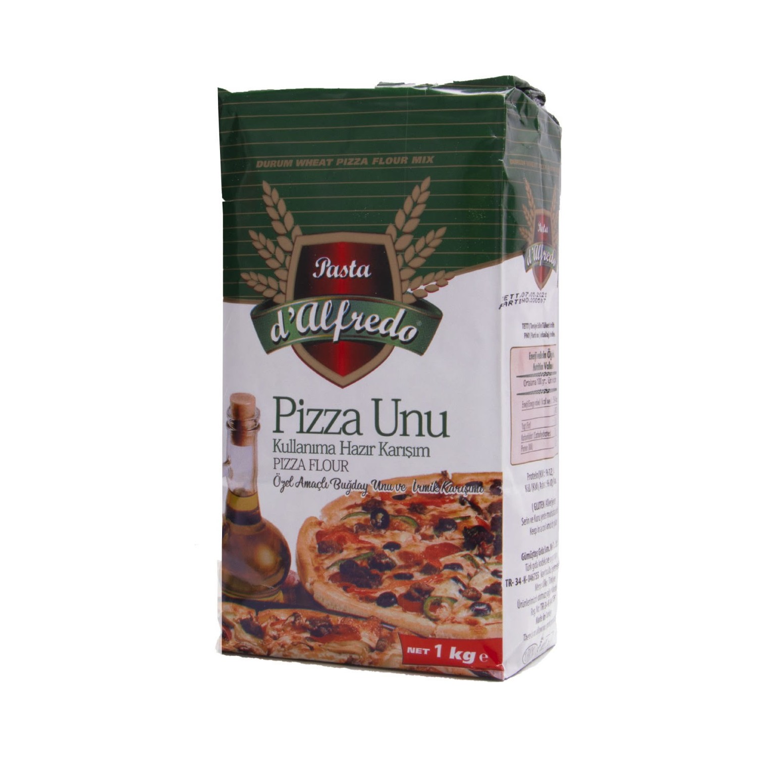 Sanal Fırın - Pastane ve Fırıncılık Malzemeleri D'alfredo Pizza Unu 1 kg